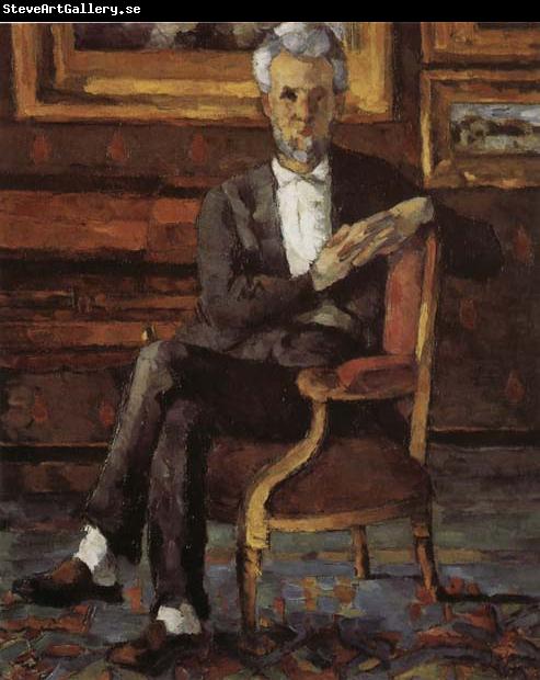 Paul Cezanne Portrait de Victor Chocquet